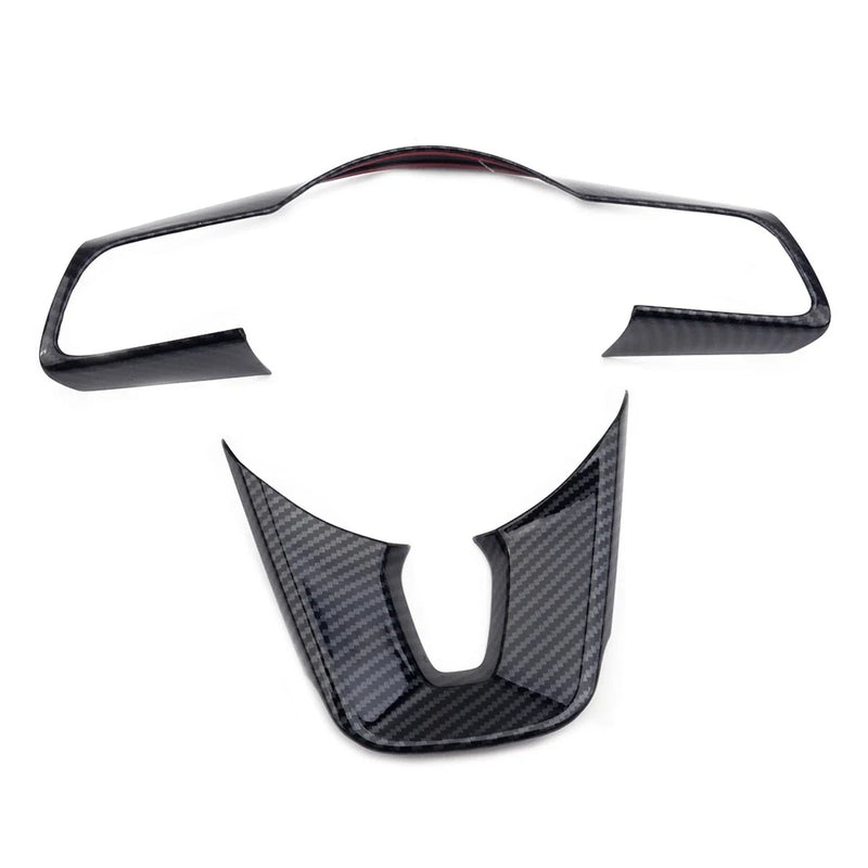Kia Forte K3 2 x Carbon Fiber Style Steering Wheel Covers (2019-2020)