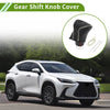 Lexus ES300h 2018-2023 - Pebbled Black Beige Car Gear Shift Knob Cover