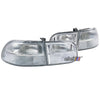 Honda Civic EG 3DR Clear White Rear Tail Light (1992-1995)