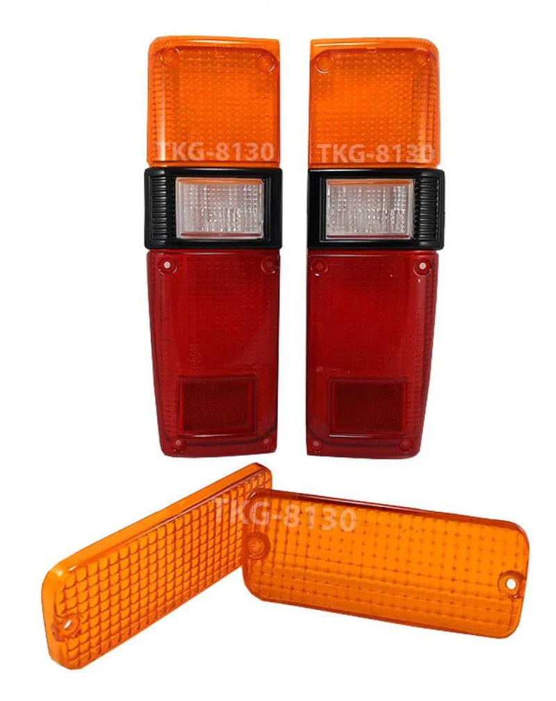 Toyota Hilux RN30 Bumper & Tail Light Lenses (1979-1983)