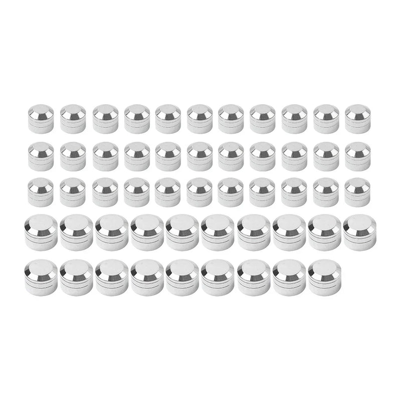 Indian Chief 5 Engine Topper Bolt Cover Screws Caps Chrome (2014-2023)