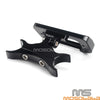 Harley Softail FXBR FXBRS FXBB 1-1/4” T-Bar Digital Gauge Mount (2018-2022)