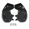 Harley Touring Street Glide Lower Vented Leg Fairings Black (1983-2013)