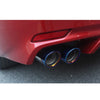 Toyota Camry XV70 SE XSE Blue Exhaust Pipe End Tips (2018-2022)