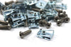 25 x Inox carenatura Pannello m6 Bullone & Speed C Clip