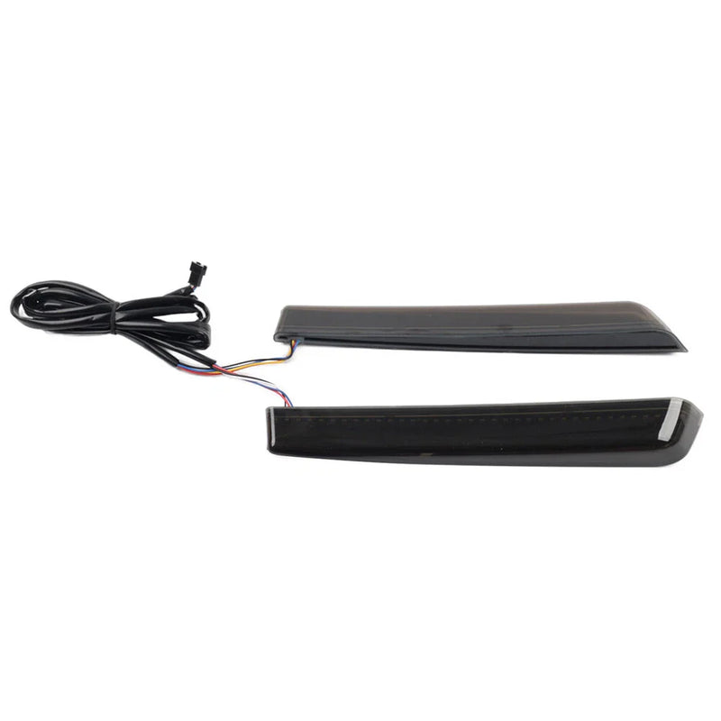 Harley Touring Street Glide LED Saddlebag Side Marker Lights Smoke (2014-2023)