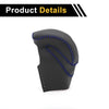 Honda Accord (2013-2017) Black Blue Faux Leather Car Gear Shift Knob Cover
