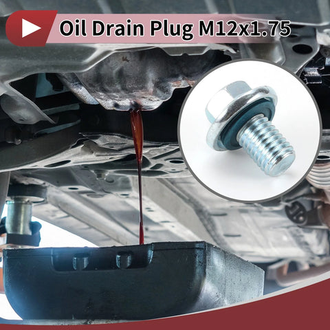 Buick Cadillac Chevrolet Set Aluminum Oil Drain Plug