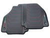 Ferrari 458 Italia (2010-2015) - Tailored Carbon Fiber Red Leather Floor Mats