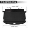 BMW X3 (2004-2010) Black Carbon Fiber Retractable Cargo Cover