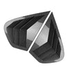 BMW X6 E71 E72 Carbon Fiber Rear Window Louver Cover Trim (2008-2014)