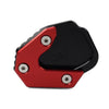 Honda CRF250L Red Kickstand Extension Pad (2013-2016)