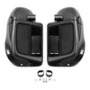Harley Electra Glide Carbon Fiber Lower Vented Fairing Glove Box (2014-2024)