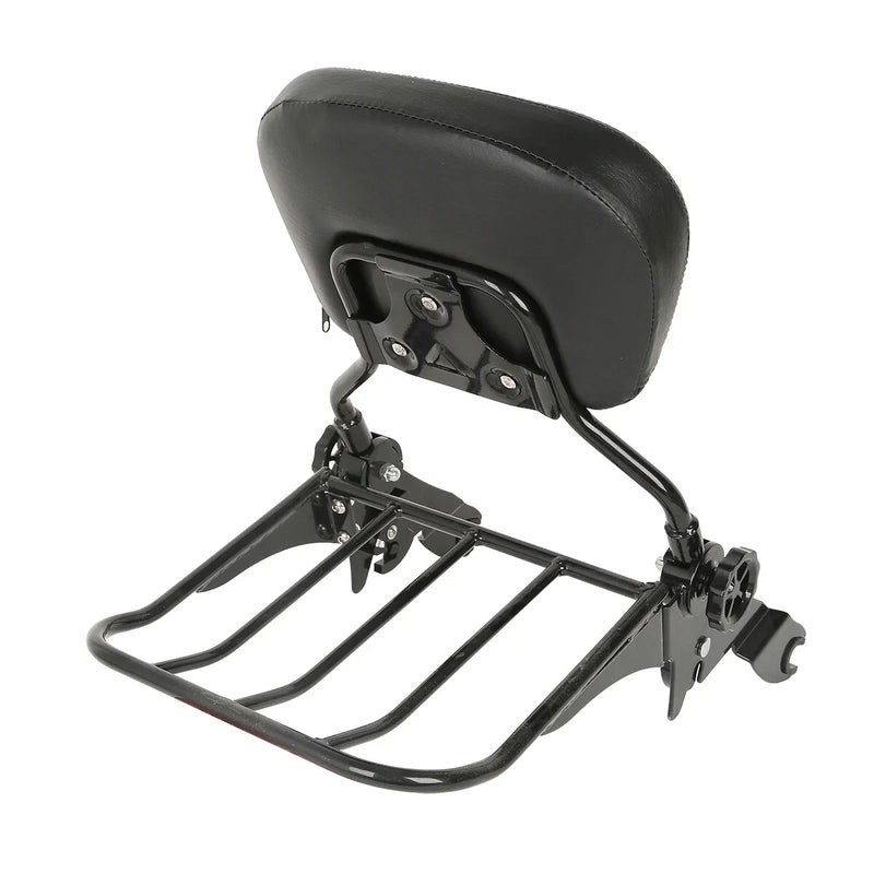 Harley Touring Detachable Backrest Sissy Bar & Luggage Rack (2009-2025)