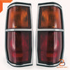 Nissan Datsun 720 UTE Chrome Trim Tail Lights (1980-1986)