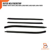 Toyota Hilux Ute 4DR Weatherstrip Inner Outer Glass Door Seal (05-14)