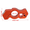 Adjustable Motorcycle Lock Anti Theft Handlebar with 2 Keys Orange