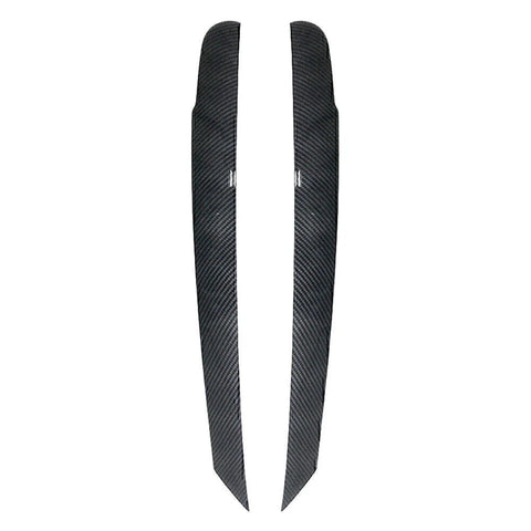 Volkswagen Touran Carbon Fiber Headlight Eyelid Trim Covers (2011-2015)