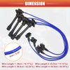 Toyota Celica 4pcs Spark Plug Wire Ignition Coil Cable (1994–1999)