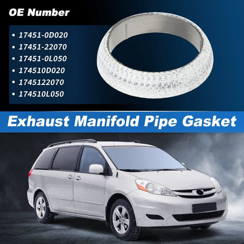Toyota Tacoma Sienna Highlander Exhaust Pipe Flange Gasket