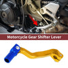 Bosuer M4 Gold Tone Blue Head Shifter Lever Folding