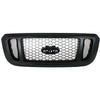Grille For 2004-2005 Ford Ranger Textured Black Shell w/