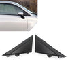 Fiat 500 Matte Black Door Mirror Flag Covers (2012-2019)