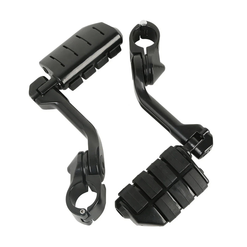 Harley Touring 1 1/4" Highway Bar Engine Guard Footpegs
