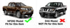 Nissan Navara NP300 Carbon Matt Door Handle Bowl Trim (2014-2016)
