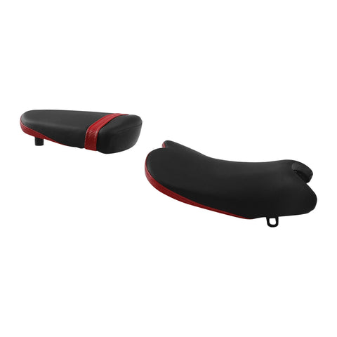 Suzuki GSXR600 GSXR750 Black Red Driver & Passenger Seat (2006-2007)