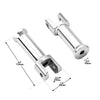 Harley Softail Chrome Rider Driver & Passenger Footpegs Bracket (2018-2025)
