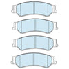 Ford Territory SX SY SZ Wagon 4WD Rear Disc Brake Pad Set (2004 - 2016)