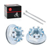 HONDA Recon 250 2 x Front Axle Castle Nuts 18mm (1997–2001)
