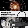 Motorcycle Braided Line Clutch Tube 240cm Black 28 90 Brake Hose