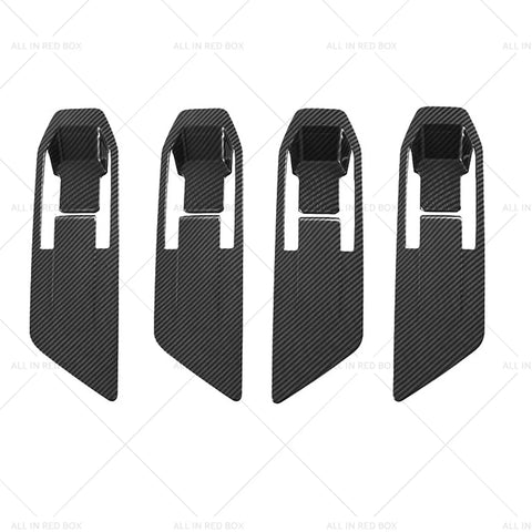 Mitsubishi Triton L200 Carbon Fiber Inner Door Handle Cover (2023-2025)
