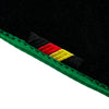 BMW 1 Series E88 Convertible AutoWin Black Floor Mats (2006-2013)