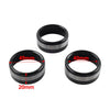 Subaru Forester XV Crosstrek WRX Silver AC Climate Control Knob Ring Covers (2014-2021)