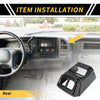 Ford Ranger Carbon Fiber Rear Armrest AC Outlet Panel (2023-2024)