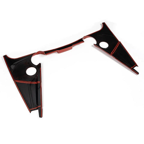Corvette C8 Stingray 7 x Red Rear Engine Bay Cover Panels (2020-2023)