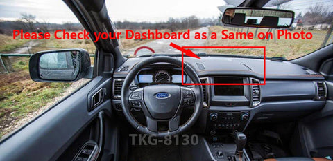 Ford Ranger Wildtrak Dashboard Mat (2016-2017)