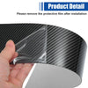 BMW X6 Pillar Post Cover Trim Gloss Carbon Pattern (2007 - 2014)