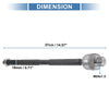 Dodge Ram 1500 2 x Front Inner Tie Rod End Links (2002-2005)
