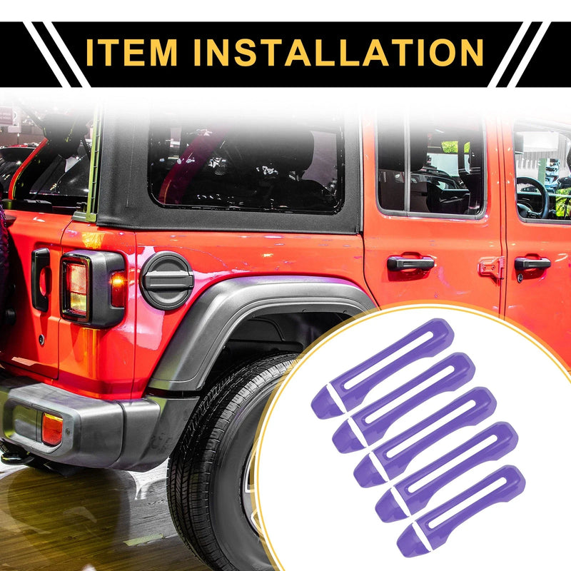 Jeep Gladiator JT (2020-2021) Purple Door Tailgate Handle Cover