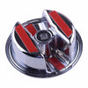 Jeep Wrangler JK Silver Car Top Roof Knob Button Trim (2007-2018)