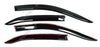 Toyota Camry Sedan 4 x Door Visor Monsoonss (2007-2009)