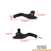 Harley Touring FLTRX Adjustable Hand Brake Clutch Levers Blue (2014-2023)