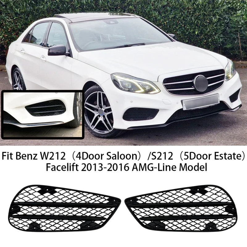 Mercedes-Benz E-Class AMG Side Grill Trims (2013–2015)