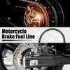 Motorcycle Fitting Ends / 130cm / Braided Brake Clutch Oil Hose