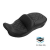 Harley Touring Street Road Glide Driver Passenger Gel Seat (2009-2023)