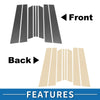 Ford Territory 8pcs Door Pillar Window Trims (2004-2016)
